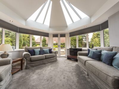 Private Conservatory with a Solid Roof