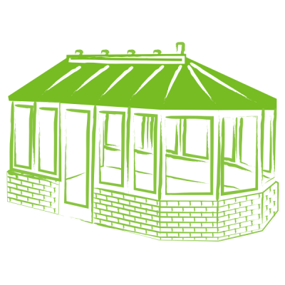 [city] Victorian Conservatory Solid Roof